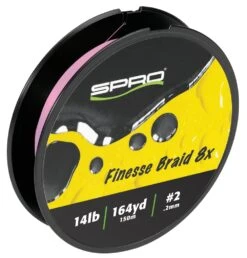 SPRO Finesse Braid 8x Flash Pink 164 Yards -Pro Tackle Store 39781706137689