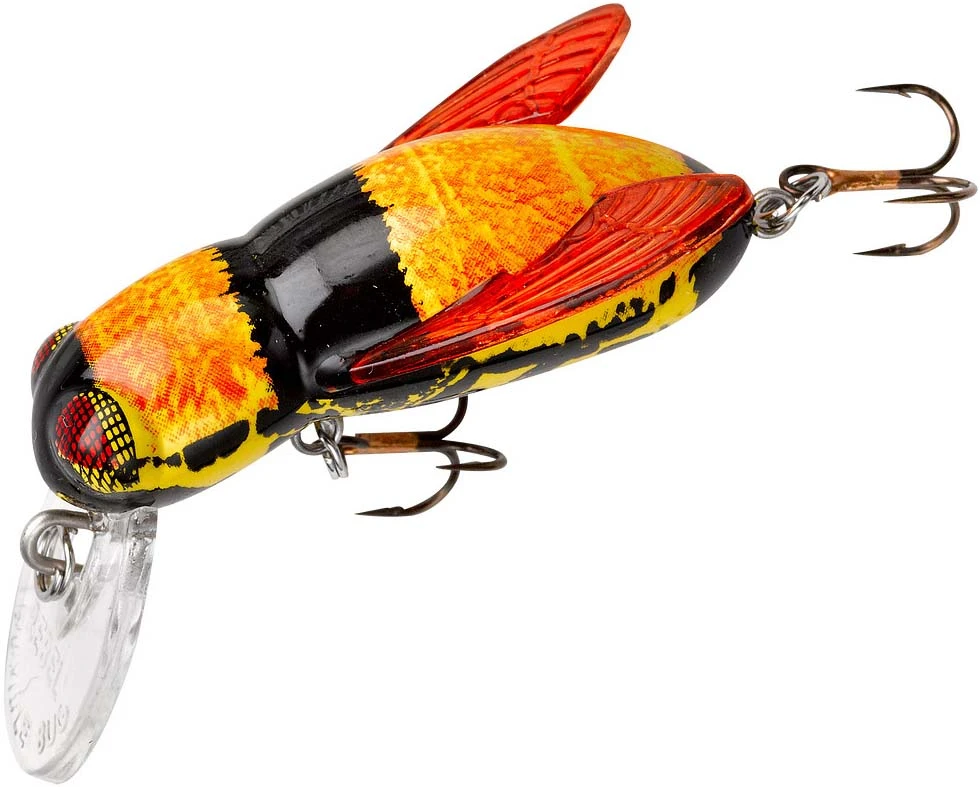 Rebel Bumble Bug Crankbait 1 1/2 Inch Ultralight Waking Crankbait 4 Rebel Bumble Bug Crankbait 1 1/2 Inch Ultralight Waking Crankbait - Image 2
