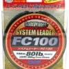 Sunline System Leader FC100 Fluorocarbon -Pro Tackle Store Sunline Saltwater FC 100 80 100m 396x 2f4141fa 4976 47f2 8fd6 c50205db3801