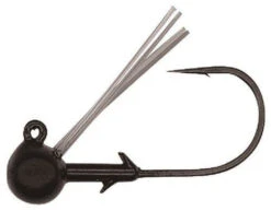 Hayabusa Brush Easy Round Ned Rig Jig Head W/ Weed Guard 4 Pack