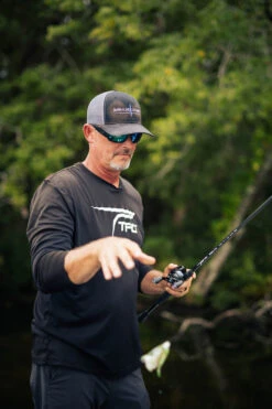 Temple Fork Outfitters Tactical Elite Bass Baitcasting Rods -Pro Tackle Store tfo tactical elite bass bottom banner lifestyle 3 1